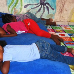 Nap time at the Crèche